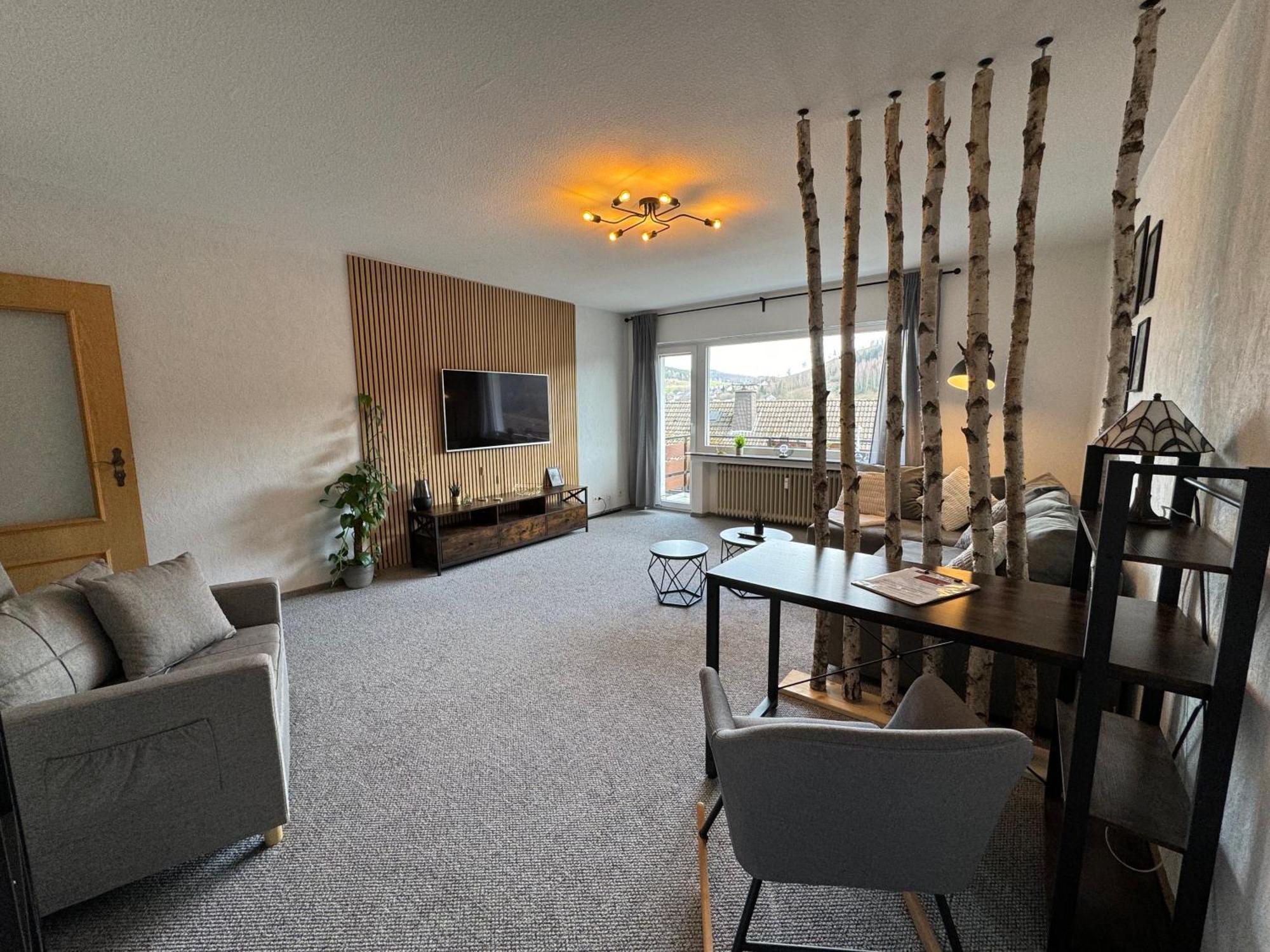 Ferienwohnung Am Alten Weinberg Bad Berleburg Dış mekan fotoğraf